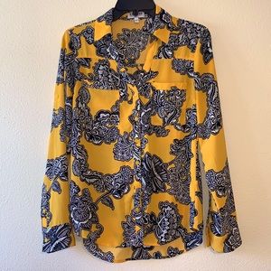 Express Portofino Slim fit blouse